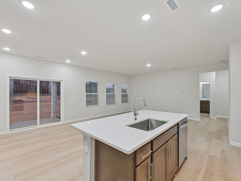 Furnished interior view inside a new home in Oak Manor - Signature Series, Garner (Image 5).