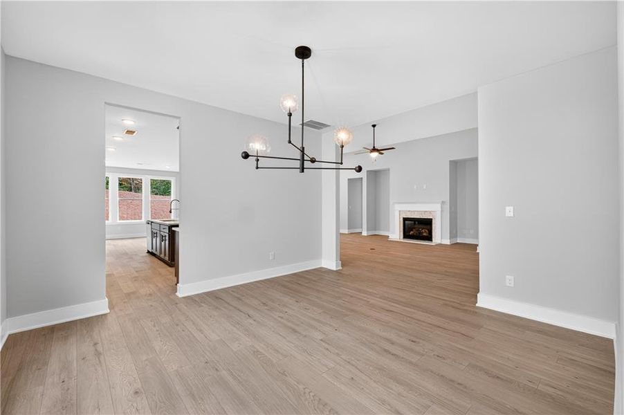 Spacious, unfurnished interior of a new home in , Gainesville (Image 39).