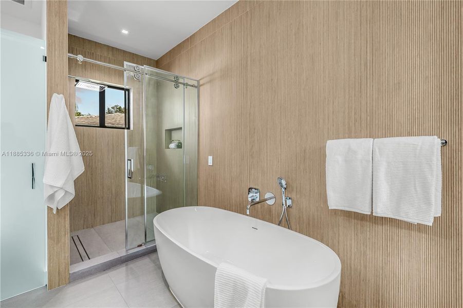 Furnished interior view inside a new home in , Miami Shores (Image 6).