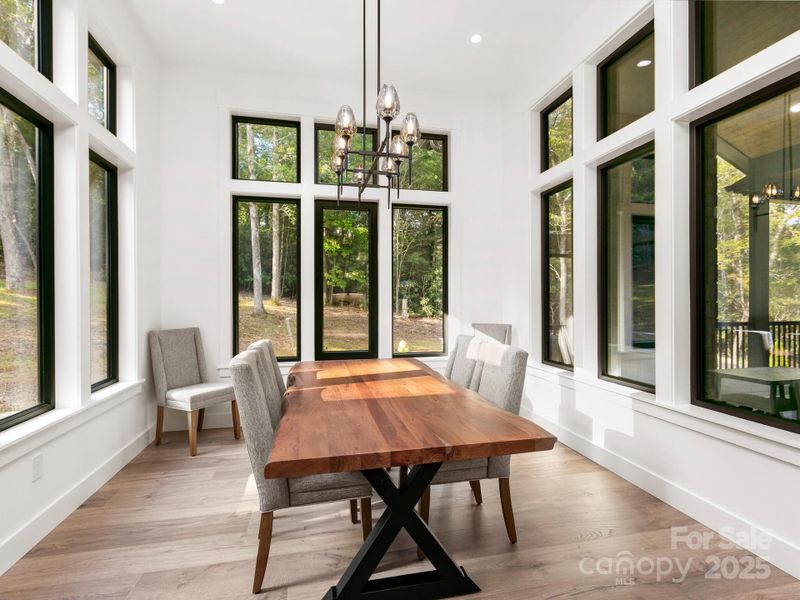Furnished interior view inside a new home in , Horse Shoe (Image 13).