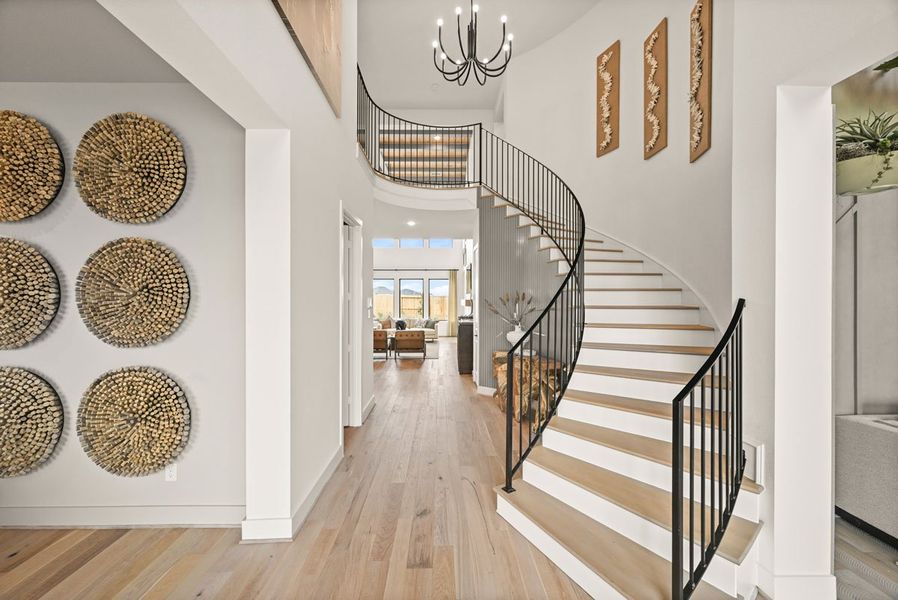 Furnished interior view inside a new home in Jubilee 45' 70', Hockley (Image 8).