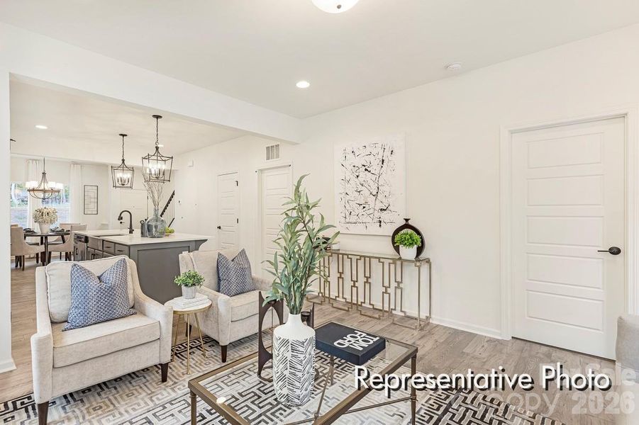 Furnished interior view inside a new home in Shay Crossing, Salisbury (Image 8). Furnished interior view inside a new home in Shay Crossing, Salisbury (Image 8).