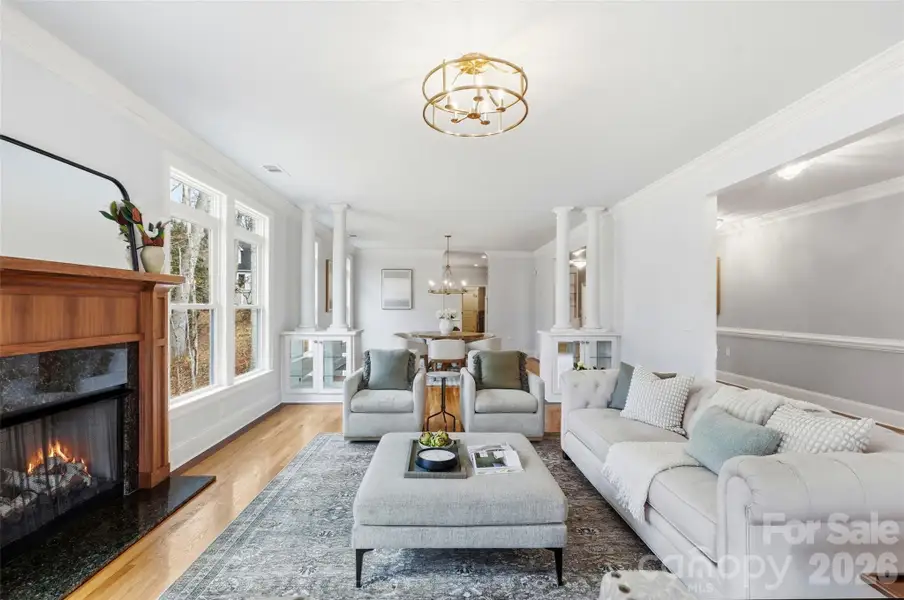 Furnished interior view inside a new home in , Rock Hill (Image 5).