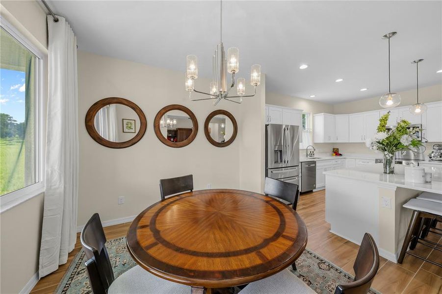 Furnished interior view inside a new home in , Ocala (Image 44).