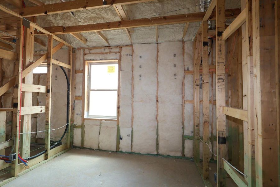 In-progress construction of a new home in Escondido - Retreat Collection, Magnolia, TX (Image 4).