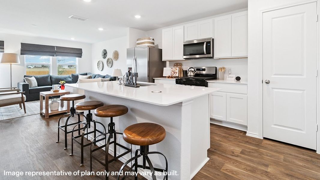 Representative furnished interior of a home built from the The Altaria by D.R. Horton in Blue Ridge Ranch, San Antonio (Image 5). Representative furnished interior of a home built from the The Altaria by D.R. Horton in Blue Ridge Ranch, San Antonio (Image 5).
