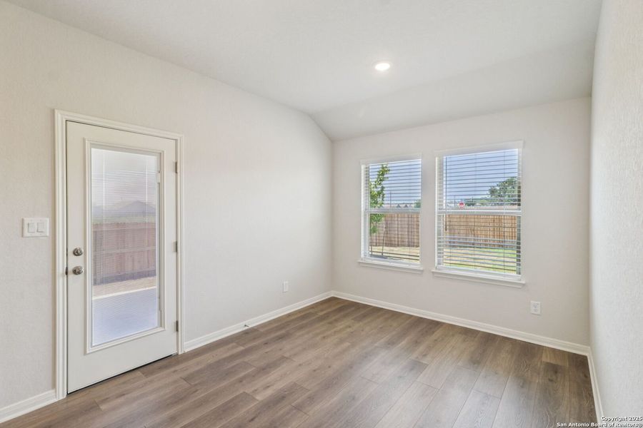 Spacious, unfurnished interior of a new home in Kallison Ranch, San Antonio (Image 28).