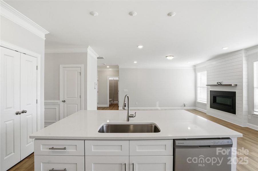 Furnished interior view inside a new home in Grier Meadows, Charlotte (Image 14).
