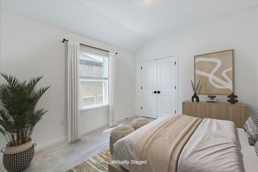 Furnished interior view inside a new home in , Kyle (Image 28).