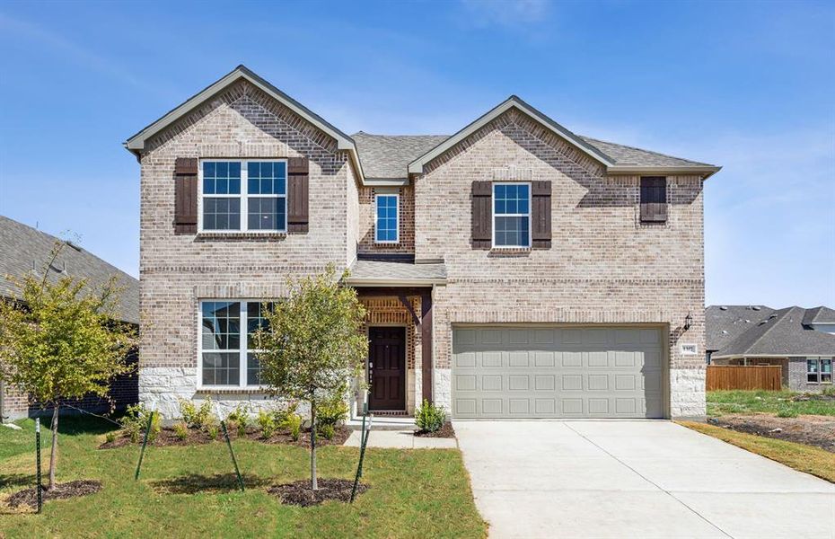 NEW CONSTRUCTION: Beautiful two-story home available at Anna in Anna Town square