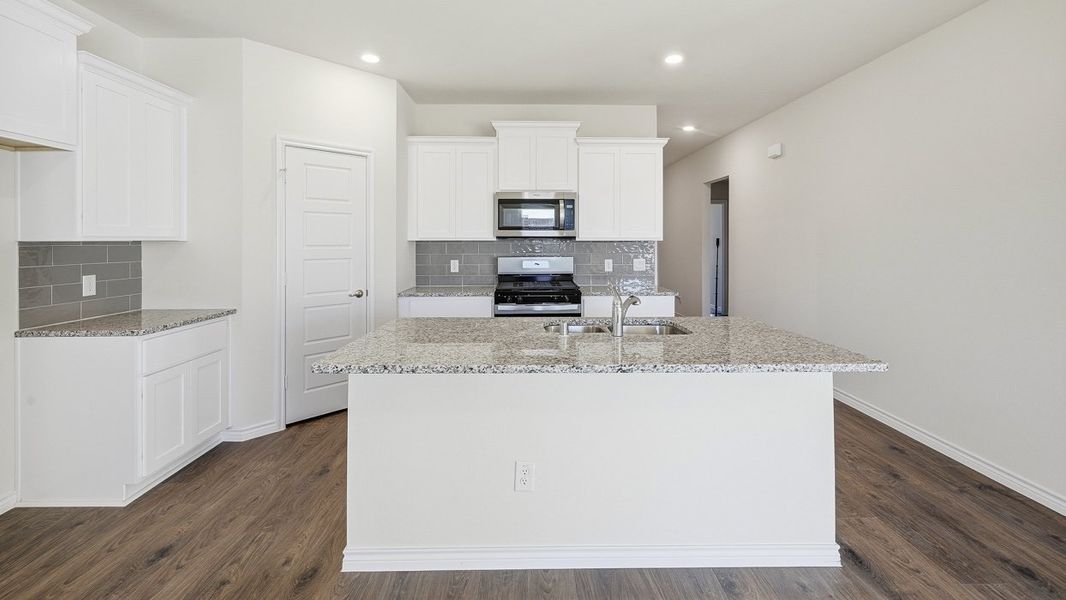 Furnished interior view inside a new home in Trailstone, Caddo Mills (Image 8).
