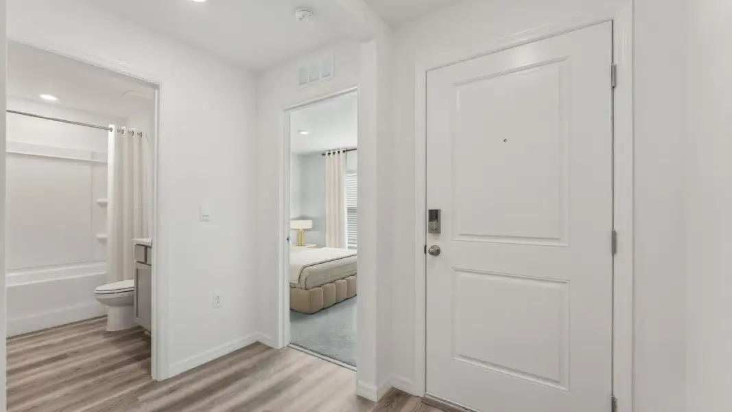 Furnished interior view inside a new home in Abbott Park, Zephyrhills (Image 14).