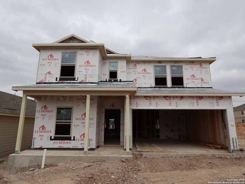 In-progress construction of a new home in Agave, San Antonio, TX (Image 32). In-progress construction of a new home in Agave, San Antonio, TX (Image 32).