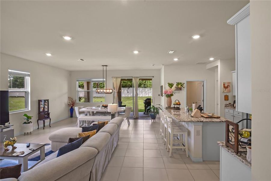 Furnished interior view inside a new home in , Ocala (Image 5).