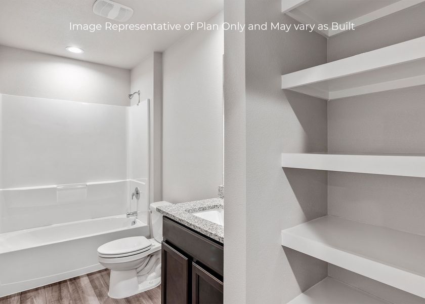 Representative furnished interior of a home built from the Seabrook by D.R. Horton in London Towne, Corpus Christi (Image 12). Representative furnished interior of a home built from the Seabrook by D.R. Horton in London Towne, Corpus Christi (Image 12).