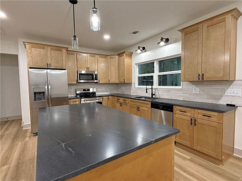 Furnished interior view inside a new home in , Calhoun (Image 5).