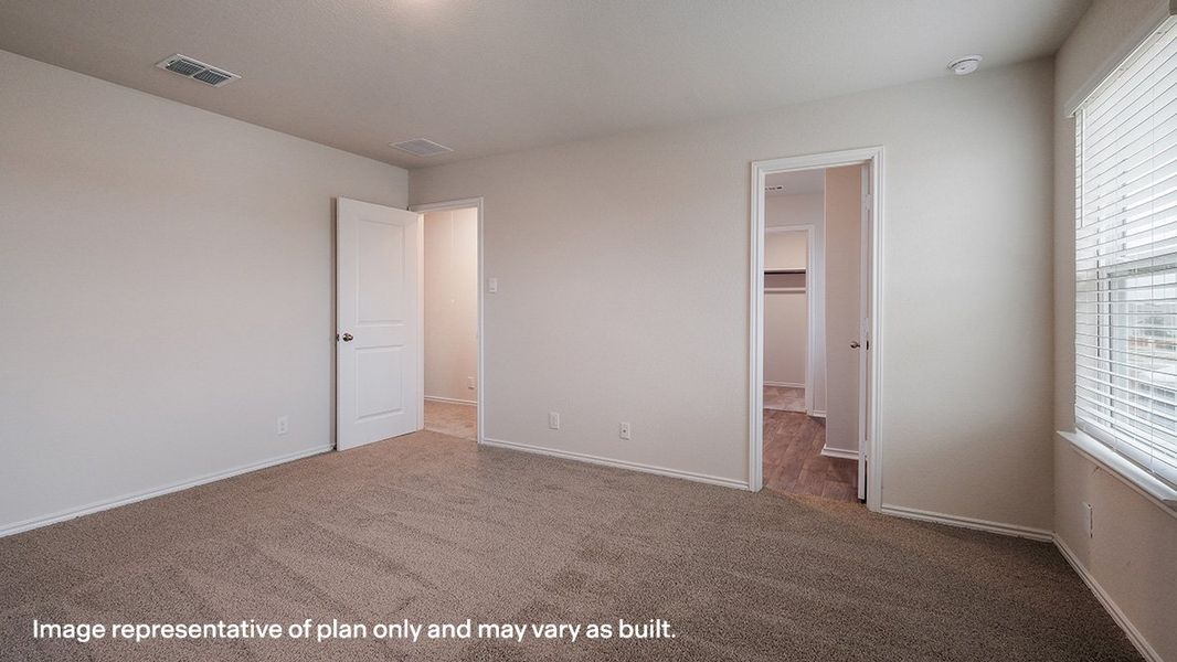 Spacious, unfurnished interior of a new home in Riverstone at Westpointe, San Antonio (Image 13).