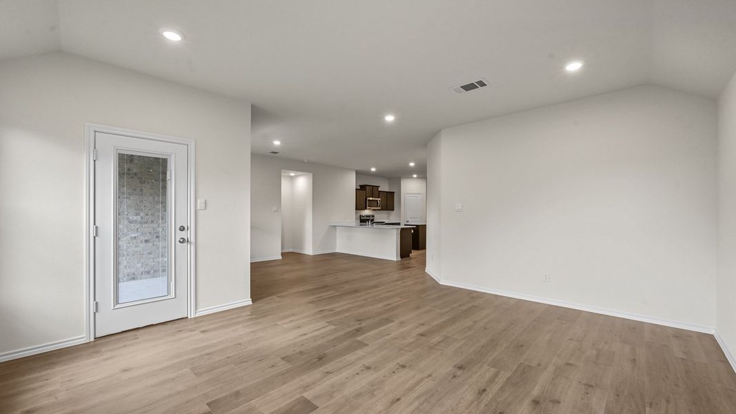 Representative unfurnished interior of a home built from the Travis by D.R. Horton in Enclave at Kings Fort, Kaufman (Image 8).