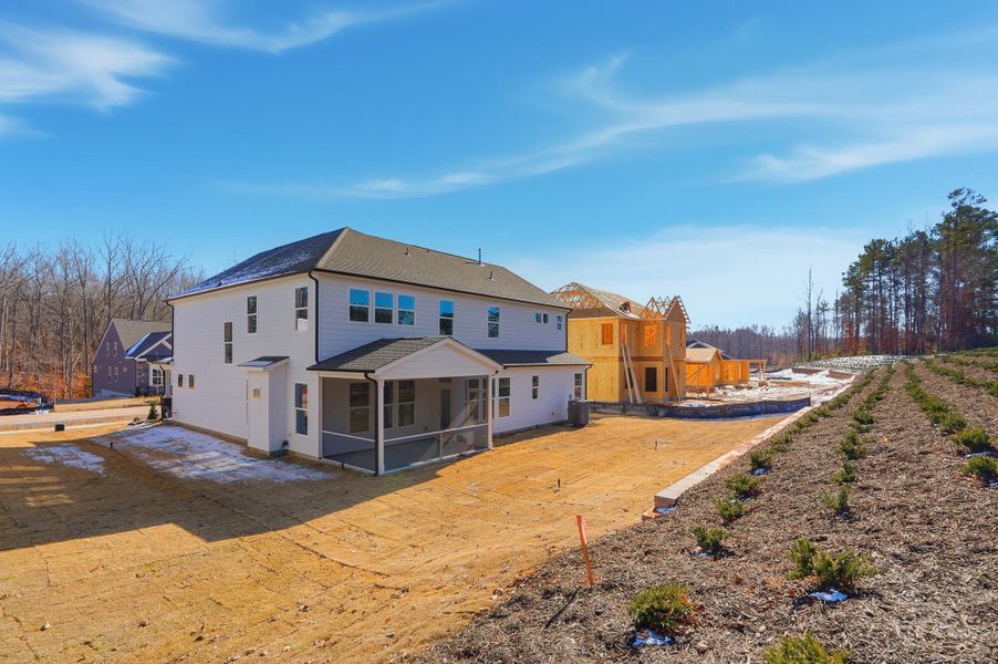 Exterior details and patio area of a home in Rone Creek, Waxhaw (Image 34).