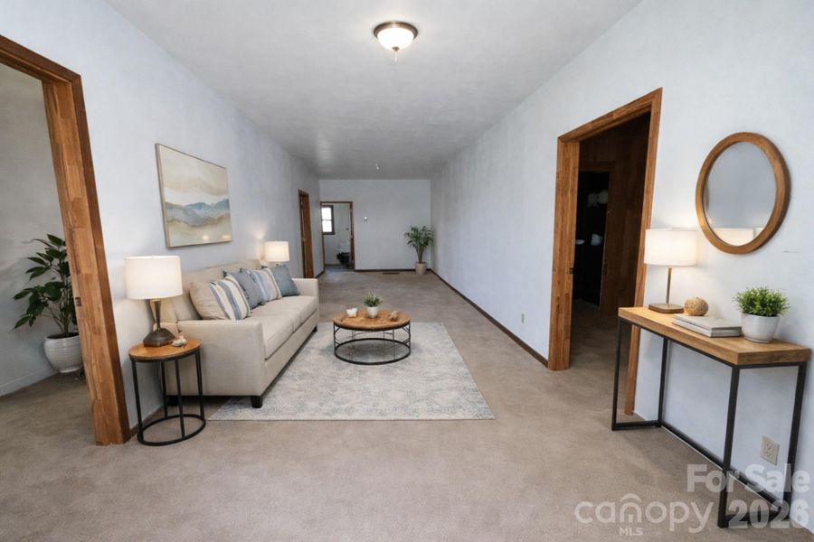 Furnished interior view inside a new home in , Winnsboro (Image 3).