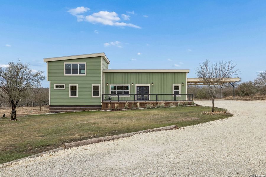 Exterior details and patio area of a home in , Castroville (Image 37).