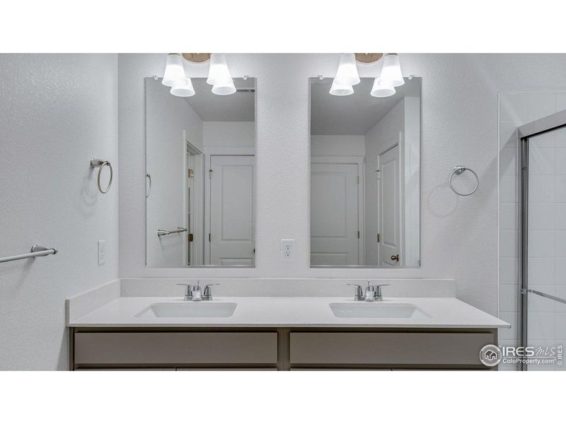 Furnished interior view inside a new home in Vista Meadows, Fort Lupton (Image 15).