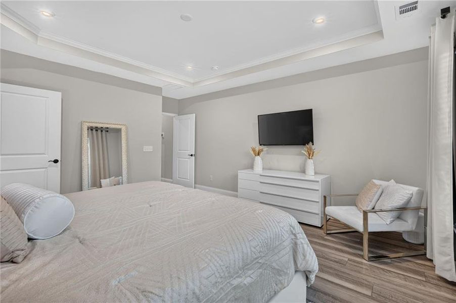 Furnished interior view inside a new home in , Richmond Hill (Image 6). Furnished interior view inside a new home in , Richmond Hill (Image 6).