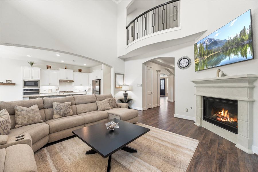 Furnished interior view inside a new home in , Cypress (Image 16).