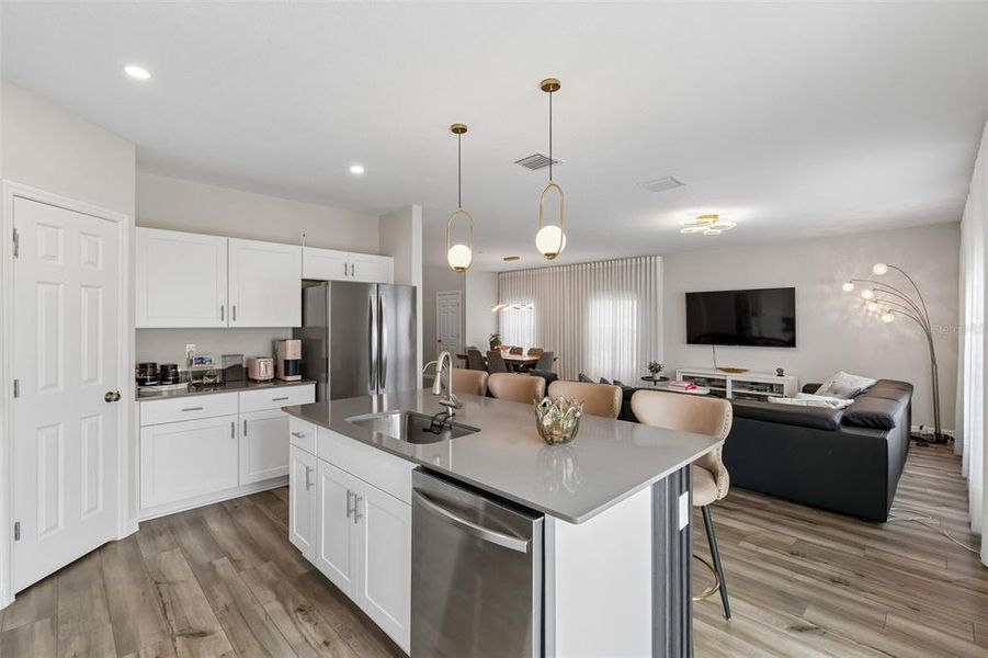 Furnished interior view inside a new home in , Haines City (Image 5).