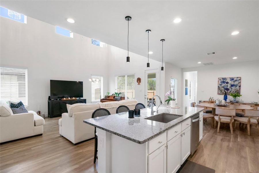 Furnished interior view inside a new home in Fosters Ridge 60's, Conroe (Image 22). Furnished interior view inside a new home in Fosters Ridge 60's, Conroe (Image 22).