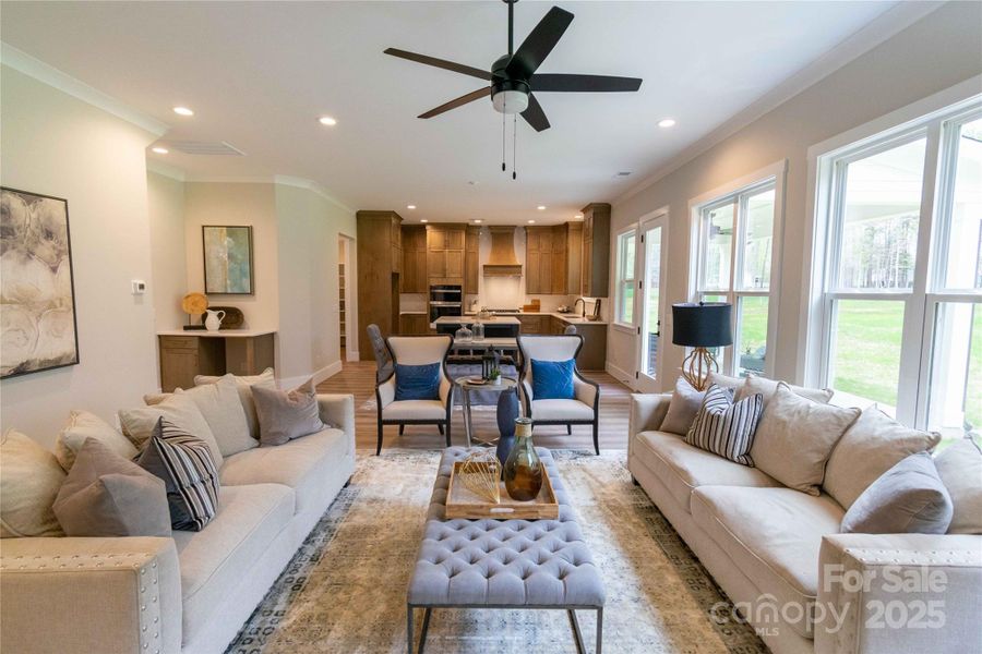 Furnished interior view inside a new home in , Matthews (Image 32). Furnished interior view inside a new home in , Matthews (Image 32).