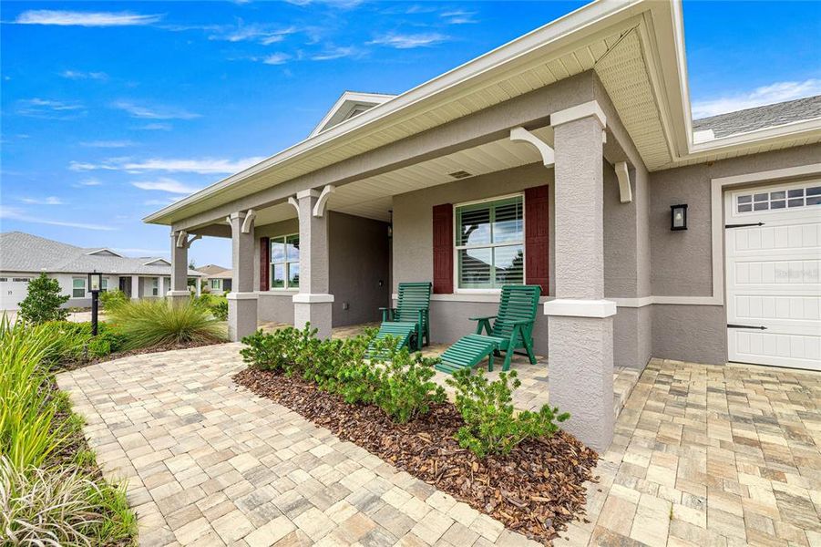 Front exterior of a new home in , Ocala, FL, highlighting curb appeal (Image 20). Front exterior of a new home in , Ocala, FL, highlighting curb appeal (Image 20).