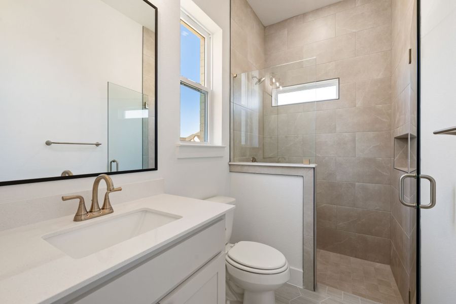 Furnished interior view inside a new home in NorthGlen, Haslet (Image 18).