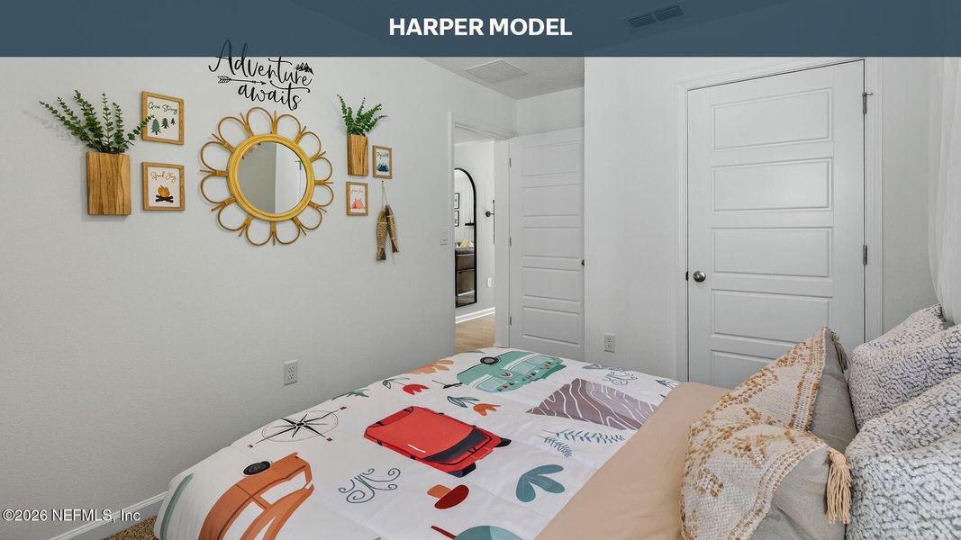 Furnished interior view inside a new home in The Arbors, Jacksonville (Image 7).