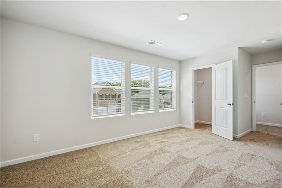 Spacious, unfurnished interior of a new home in River Walk Farm, Covington (Image 29). Spacious, unfurnished interior of a new home in River Walk Farm, Covington (Image 29).