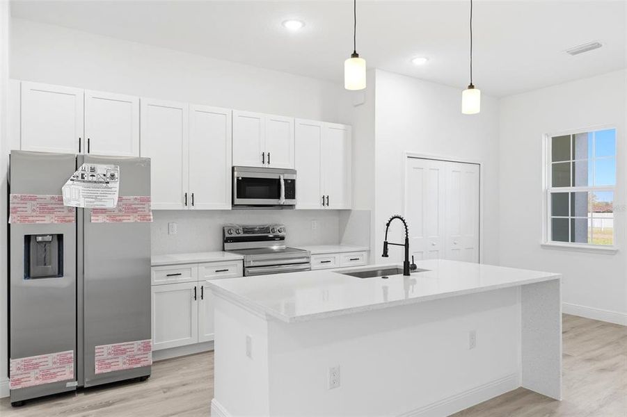 Furnished interior view inside a new home in , Ocala (Image 11).