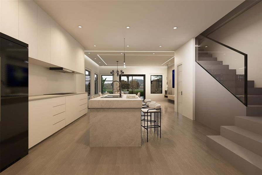 Furnished interior view inside a new home in , Houston (Image 3). Furnished interior view inside a new home in , Houston (Image 3).