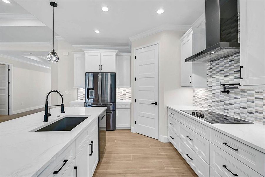 Furnished interior view inside a new home in , Rotonda West (Image 10).