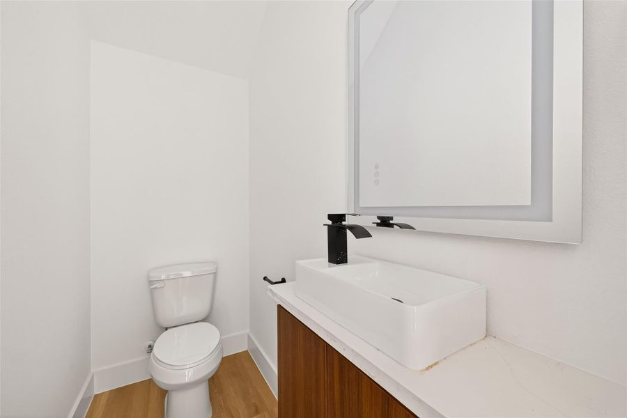 Furnished interior view inside a new home in , Houston (Image 10).