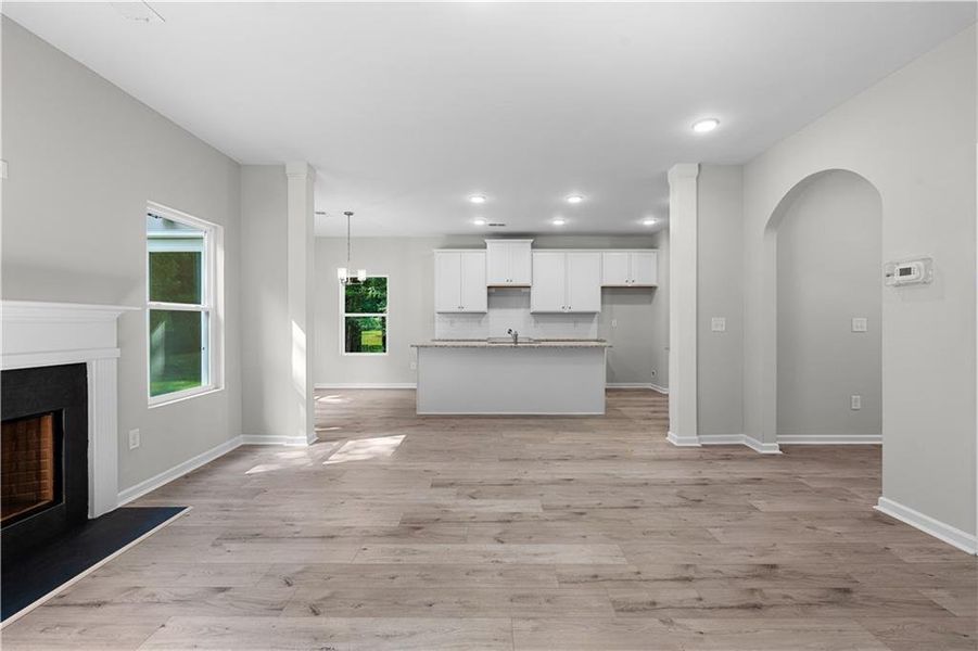 Spacious, unfurnished interior of a new home in , Villa Rica (Image 26).