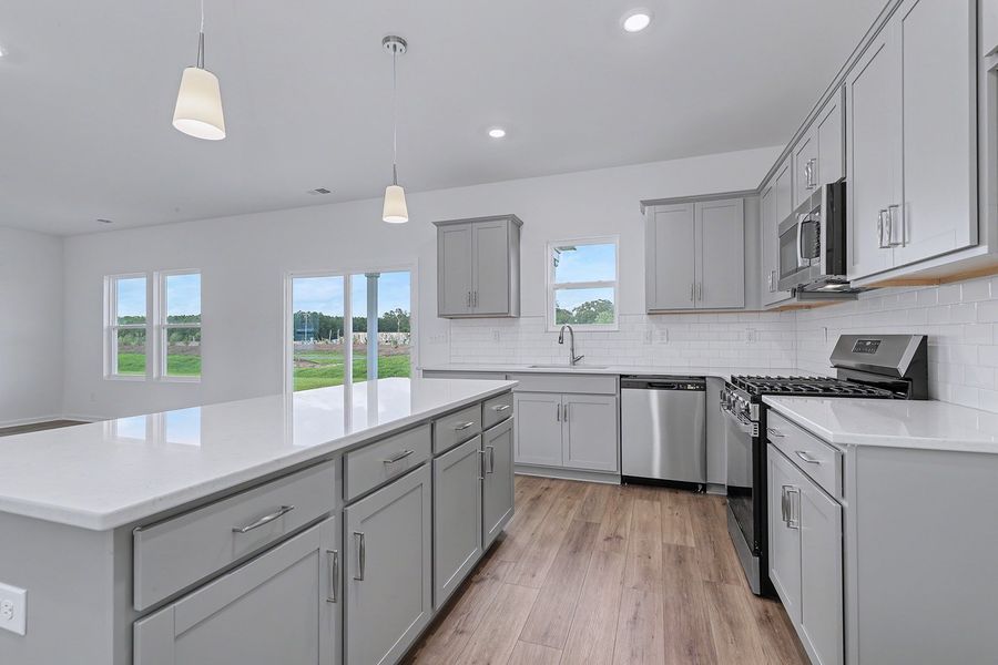 Furnished interior view inside a new home in Garden Grove, Conway (Image 17).