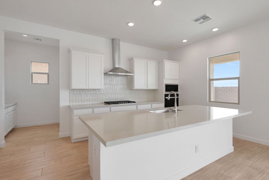 Furnished interior view inside a new home in Landmarke, San Tan Valley (Image 4). Furnished interior view inside a new home in Landmarke, San Tan Valley (Image 4).