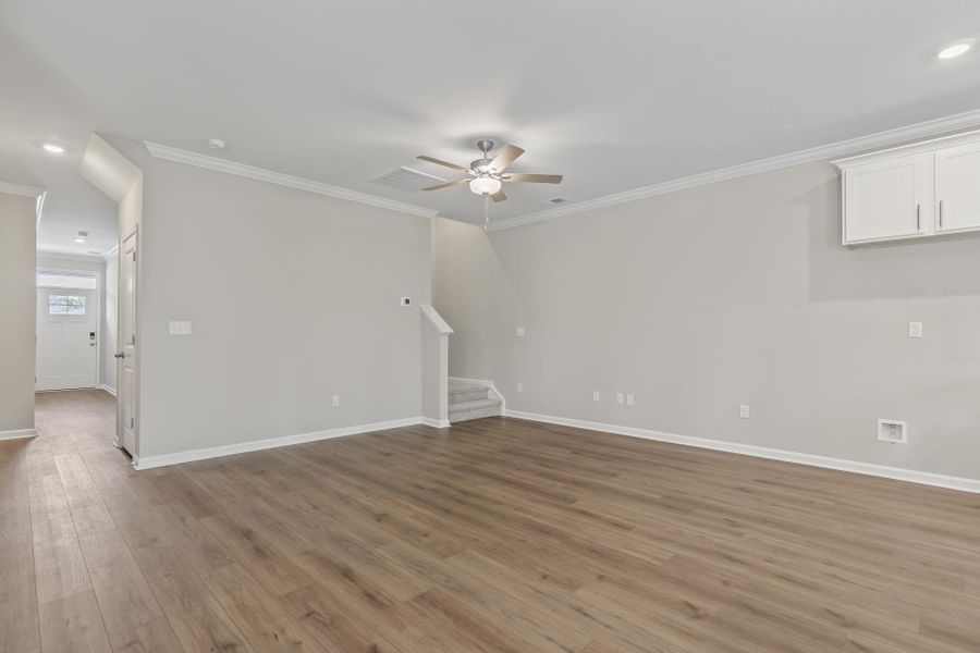 Spacious, unfurnished interior of a new home in White Oak Estates, Conway (Image 24).