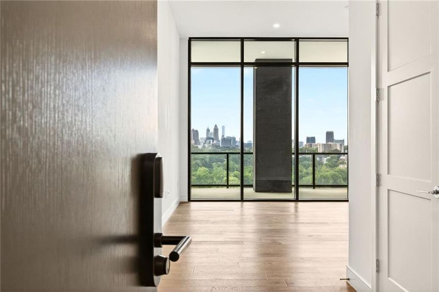 Spacious, unfurnished interior of a new home in The Dillon Buckhead, Atlanta (Image 36).