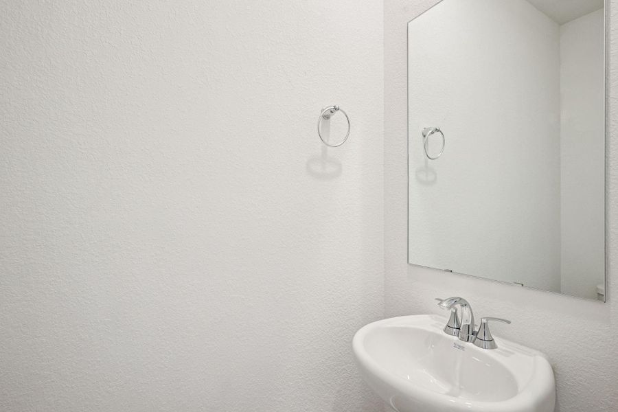 Photo is not of the actual home, but is an inspirational photo of builder’s model home and may depict options, furnishings, and/or decorator features that are not included