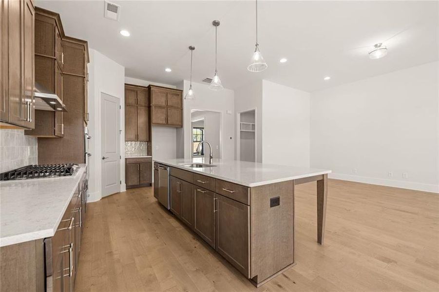 Furnished interior view inside a new home in Soleil Summit Chase, Snellville (Image 6).