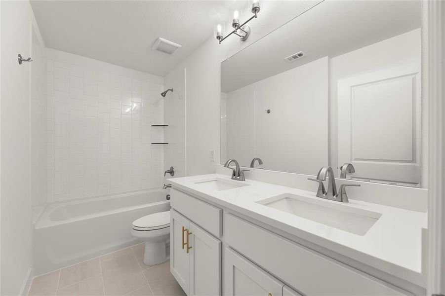 Furnished interior view inside a new home in Creekside, Royse City (Image 10).