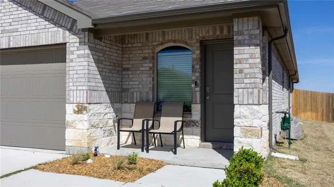 Exterior details and patio area of a home in Cresson Estates, Cresson (Image 3).