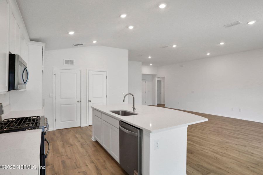 Furnished interior view inside a new home in Cordova Palms, St. Augustine (Image 7).