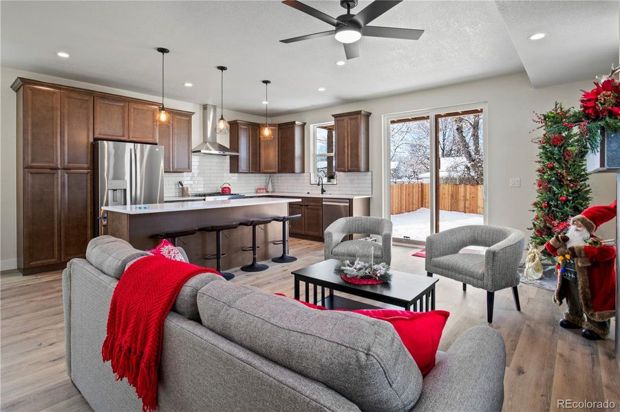 Furnished interior view inside a new home in , Denver (Image 6).